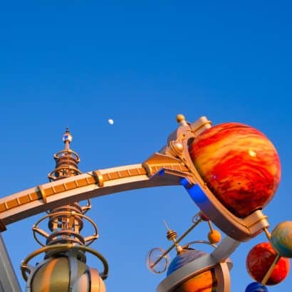 brown Solar System tower